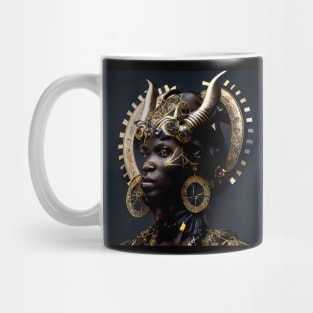 Afro Futuristic Zodiac-Taurus Mug